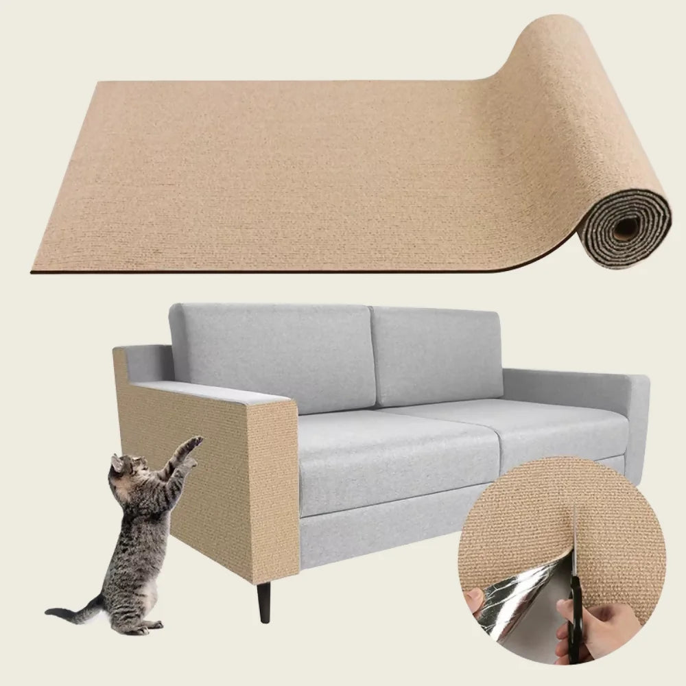 Arranhador Adesivo Para Móveis | Proteção Anti Arranhões de Gatos