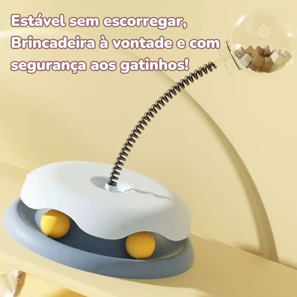 Brinquedo de Petiscos Interativo para Gatos