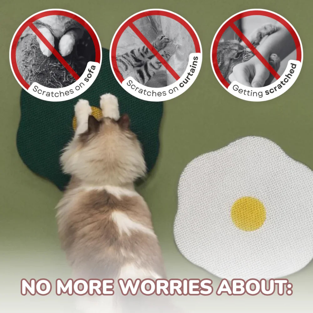 Arranhador Flor de Sisal para Gatos – Para Colar na Parede ou no Chão