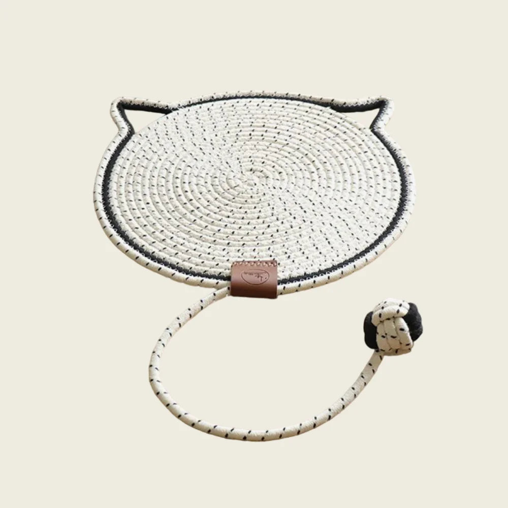 Tapete arranhador de Sisal para Gatos – Durável, Ecológico e Irresistível