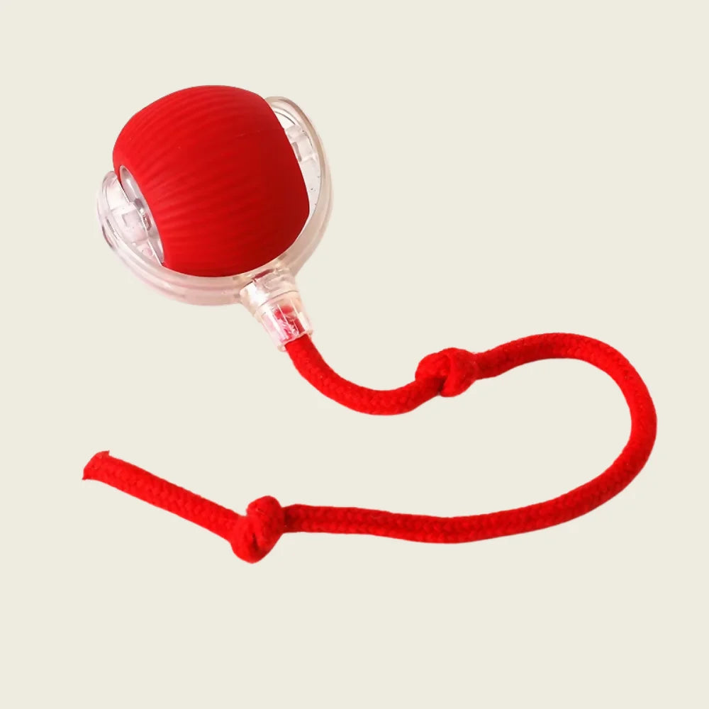 Bola Elétrica Interativa para Gatos Vermelho
