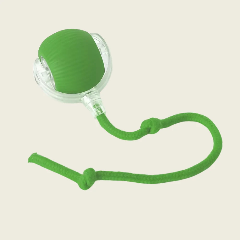 Bola Elétrica Interativa para Gatos Verde