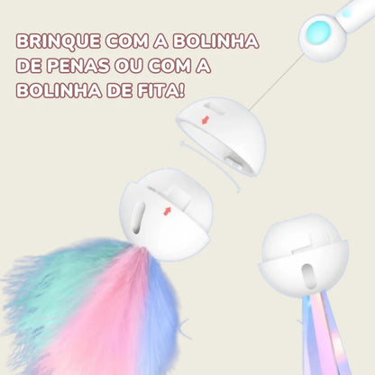 Varinha De Brinquedo Para Gatos | CatFlick: Brinque, Estenda, Surpreenda!