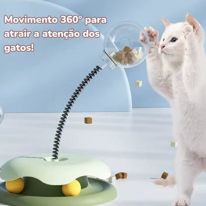 Brinquedo de Petiscos Interativo para Gatos