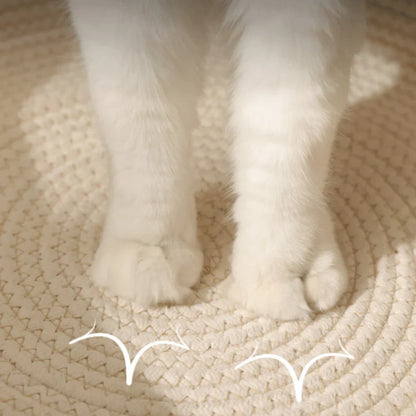 Cama de Sisal com Brinquedo para Gatos – Ideal para Aconchegar e Brincar