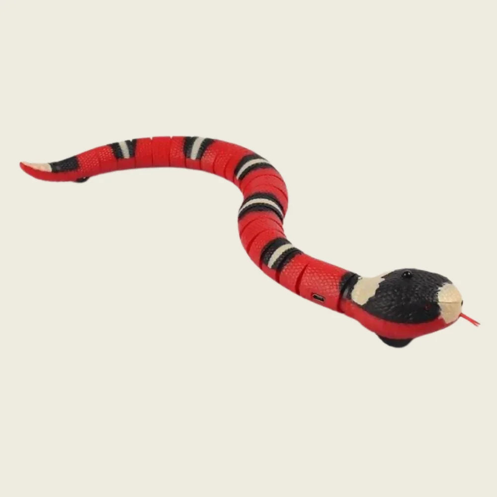 Brinquedo Cobra Elétrica Interativa - Estimulador de Caça para Gatos