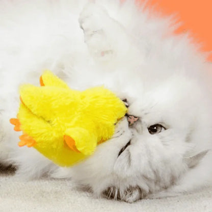 Brinquedo Patinho Elétrico Interativo - Movimento Realista para Gatos