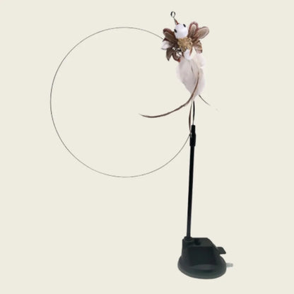 Varinha de Brinquedo Interativo para Gatos | Passarinho Mágico